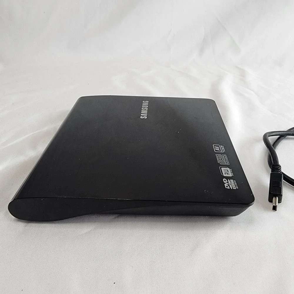 Samsung SE-208DB/TSBS Portable Slim USB DVD±RW Writer Black - Tested